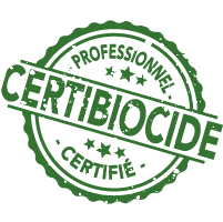 Logo certification biocide